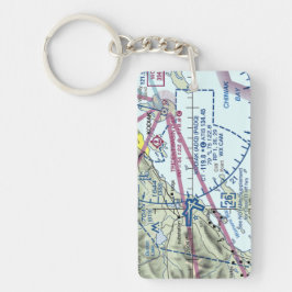 Kodiak Airport Chart / Taxistand Schlüsselanhänger