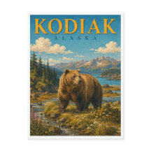 Kodiak Alaska Kodiak Bär GeoSaga