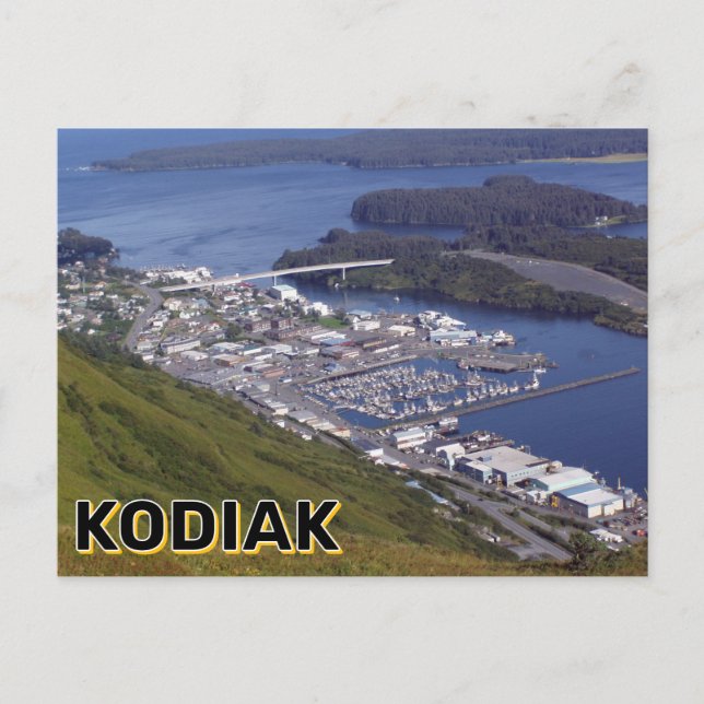 Kodiak, Alaska Postkarte (Vorderseite)
