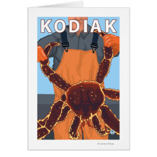 Kodiak, AlaskaAlaskan Königskrabbe