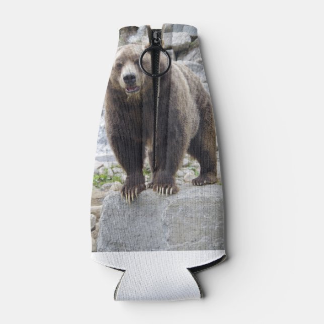 Kodiak Bär Flaschenkühler (Rückseite)