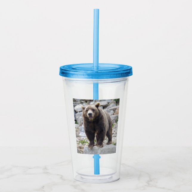 Kodiak Bear Acryltrinkbecher (Vorderseite)