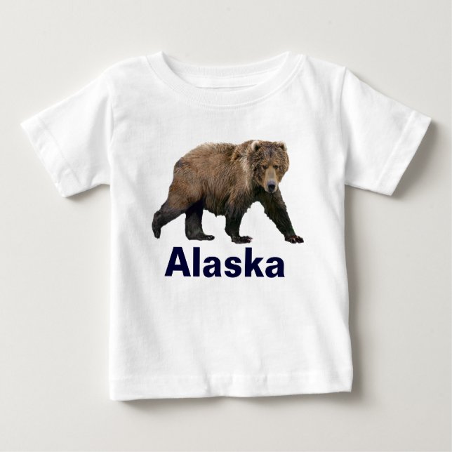 Kodiak Bear Baby T-shirt (Vorderseite)