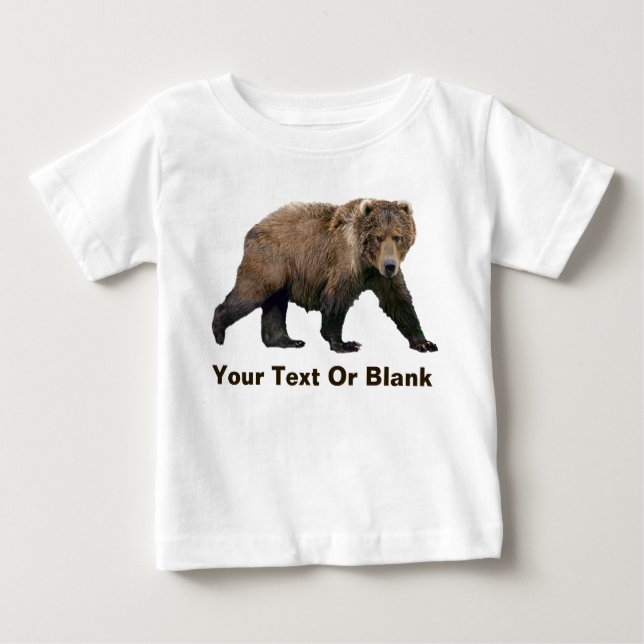 Kodiak Bear Baby T-shirt (Vorderseite)