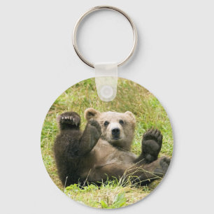 Kodiak Bear Cub Geschenke Schlüsselanhänger