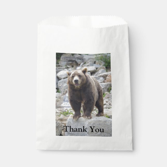 Kodiak Bear Geschenktütchen (Vorderseite)