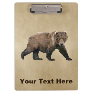 Kodiak Bear Klemmbrett