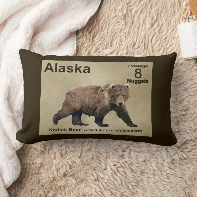 Kodiak Bear Lendenkissen (Decke)