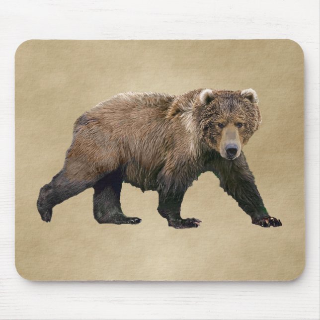 Kodiak Bear Mousepad (Vorne)