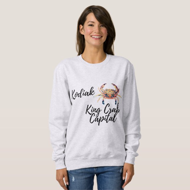 Kodiak Crab Hauptstadt Sweatshirt (Vorne ganz)