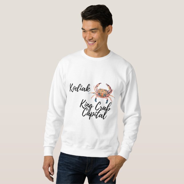 Kodiak Crab Hauptstadt Sweatshirt (Vorne ganz)