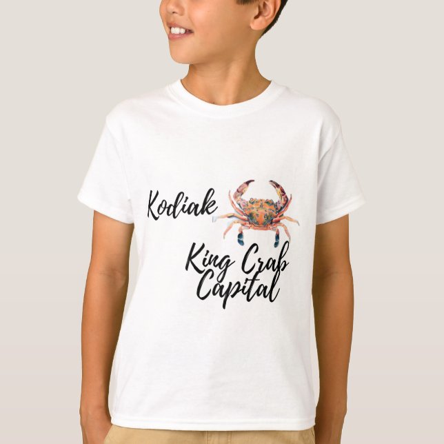 Kodiak Crab Hauptstadt T-Shirt (Vorderseite)