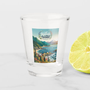 Kodiak-Insel Alaska Schnapsglas
