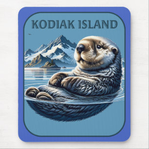 Kodiak-Insel Seeotter Alaska Mousepad