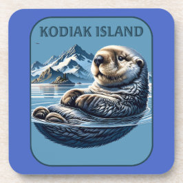 Kodiak Island Sea Otter Alaska Getränkeuntersetzer
