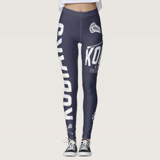 KodiakLacrosse - blaue Leggings