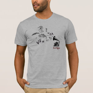 Kodiaks-Grammophon T-Shirt