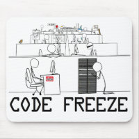 Kodieren Sie Frost-Mausunterlage