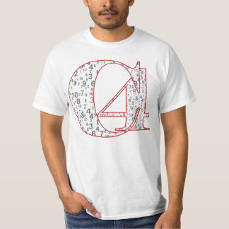 Kodieren Sie Rot das vier "Zahl-C4" T-Shirt