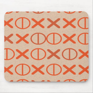 KODIEREN Sie rote Symbole auf jeder möglicher Mousepad