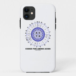 Kodiert für Aminosäuren (genetischer Code DNS) Case-Mate iPhone Hülle