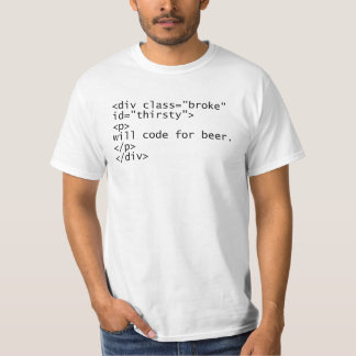 Kodiert für Bier T-Shirt