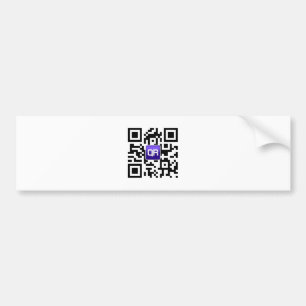 kodierte Zusätze QRinator.com-Gewohnheit QR Autoaufkleber