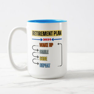 Kodierung - Ruhestandsplan 2024 Tasse
