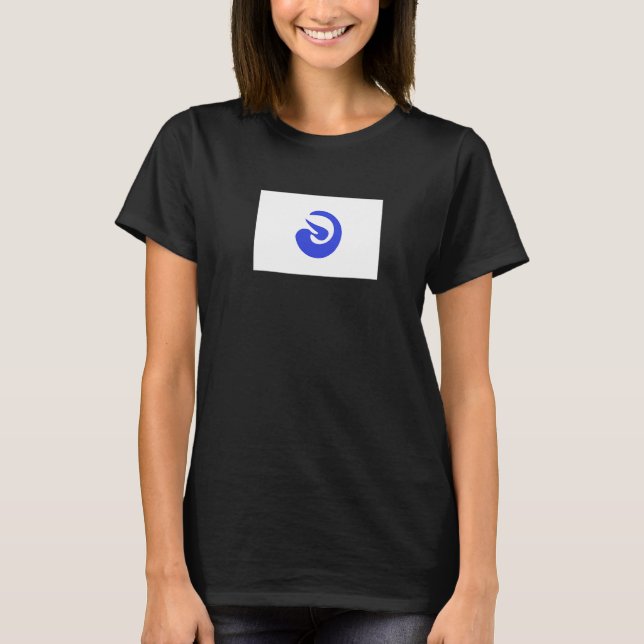 Kodomari Japan-Fahne T-Shirt (Vorderseite)