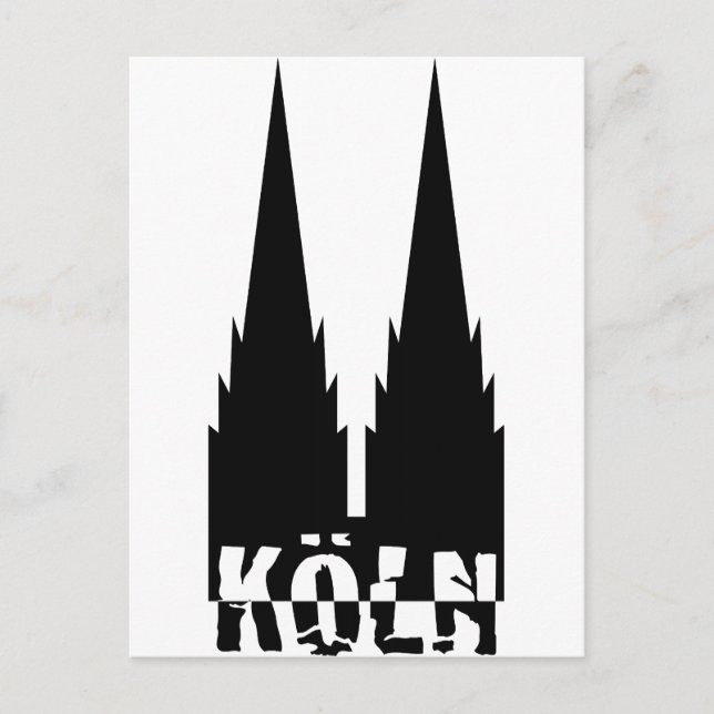 Koeln Postkarte (Vorderseite)