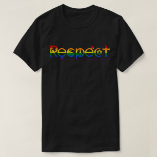 Koexistenz mit Respekts-Gay Pride T-Shirt