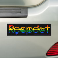 Koexistenz mit Respektsflagge für Gay Pride-Regenb