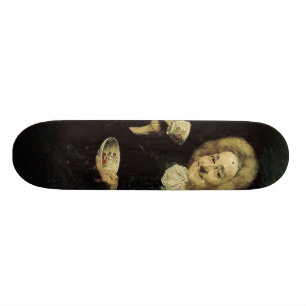 Kofetarica Kaffee Drinker Malerei Skateboard