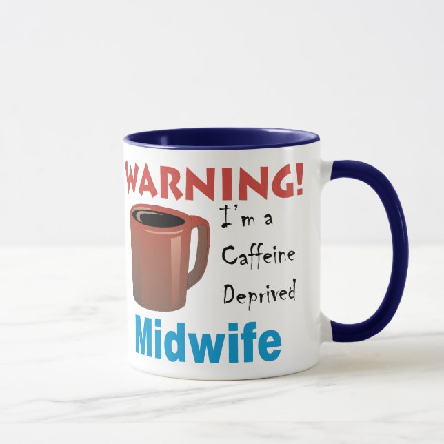 Koffein beraubte Hebamme Tasse (Rechts)