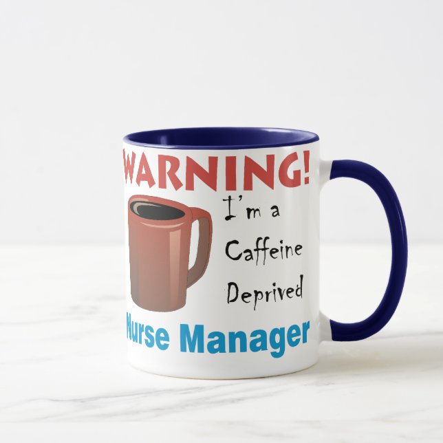 Koffein beraubter Krankenschwester-Manager Tasse (Rechts)