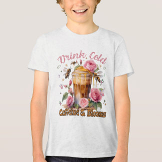 Koffein & Blüten: Icced Coffee Delight Tri-Blend Shirt