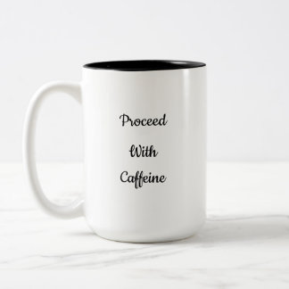 Koffein erwünscht zweifarbige tasse