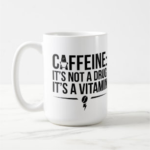 Koffein: Es ist kein Medikament, es ist ein Vitami Kaffeetasse