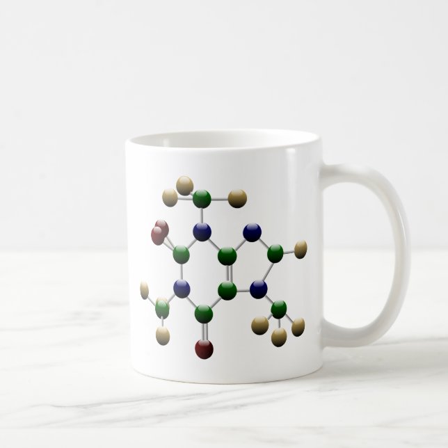Koffein-Frühstücks-Tasse Tasse (Rechts)