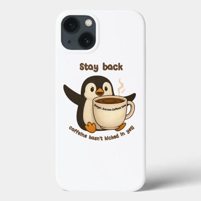Koffein hat noch nicht eingesteckt Case-Mate iPhone hülle (Rückseite)