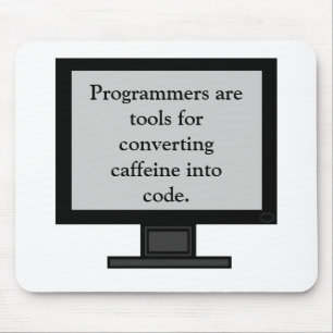Koffein in Code Mousepad