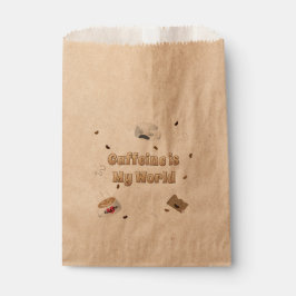 Koffein ist meine Welt Geschenktütchen