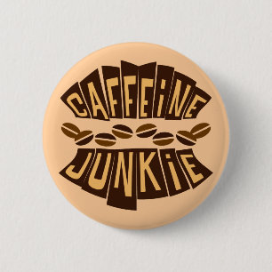 KOFFEIN-JUNKIE BUTTON