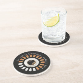 Koffein-Ladevorgang Getränkeuntersetzer