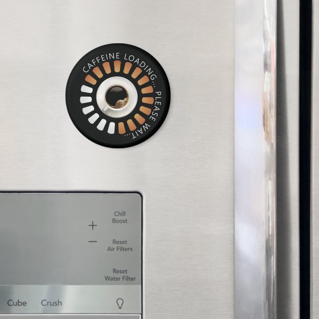 Koffein-Ladevorgang Magnet (In Situ (Kühlschrank))
