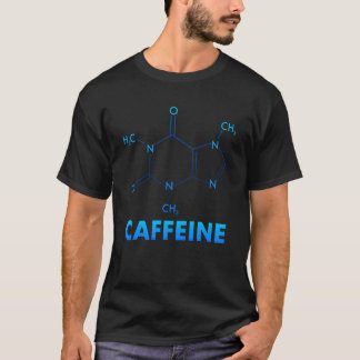 Koffein-Molekül-Kaffee-Chemische-Formel-Chemie T-Shirt