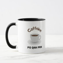 Koffein PO Q4h PRN