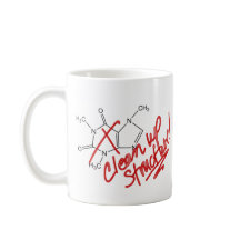 Koffein räumen Struktur auf! Tasse - örtlich