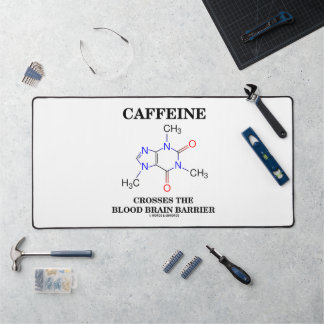 Koffein überschreitet die Blutkörperchenbarriere Schreibtischunterlage