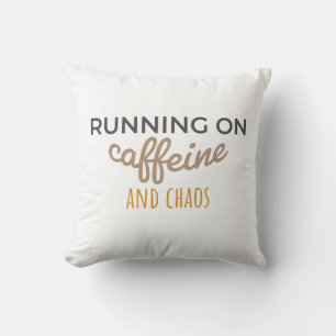 Koffein und Chaos Kissen